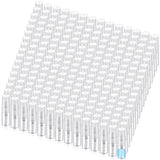 Zhehao 50 Pcs Mini Spray Bottles 2 ml Clear Glass Perfume Bottles Refillable Fine Mist Perfume Atomizer Portable Empty Sample Co