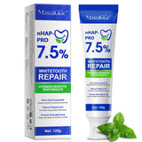 7.5% Hydroxyapatite Toothpaste, Hydroxyapatite Toothpastes for Enamel Protection and Tooth Strengthening, Gentle Mint, Fresh Bre