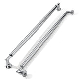 khtumeware 1 Pack Appliance Pull 12 Inch(305mm) Polished Chrome Cabinet Pulls Heavy Duty Solid Cabinet Handles Kitchen Cabinet H