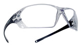 Boll Safety 253PR40057 Prism Safety Eyewear with Shiny Black Rimless Frame and Clear AntiScratch/AntiFog Lens