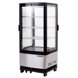 MAXX COLD MECR32D 4side Glass TwoDoor Merchandiser, Countertop/Floor Refrigerator