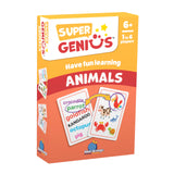 Blue Orange Super Genius Animals