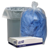 Genuine Joe 29130 Can Liner Low Density 1.1 mil 40x46 100/CT Clear