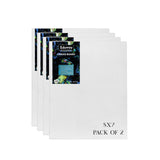 Eduway Canvas Board For Painting- 5X7 Pof 2 | Premium Quality 7Oz Pre-Primed Cotton Canvas Board For Artists & Beginners | Ideal
