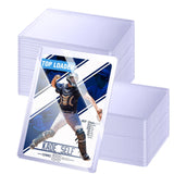 32ct Topload for Cards, JIQEZNL 35pt Hard Card Sleeves, 3 x 4 Card Sleeves Hard Plastic, Card Sleeve for Trading Cards, Rigid Po