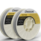 11-Pound .035 Flux Core Welding Wire, E71T-GS Mig Welding Wire, Low Splatter Mild Steel Wire Compatible With HF Fourney Harbor W