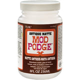 Mod Podge Antique Matte Waterbase Sealer, Glue and Finish (8Ounce), CS12948, 1 Pack, 236 Millilitre