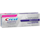 Crest 3D White Brilliance + Advanced Stain Protection Vibrant Pepermint 4.1oz