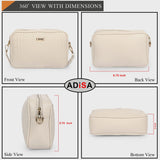 Adisa Women'S Sling Bag (Set Of 3 Off-White),Off-White,,B0CYMWT3PX