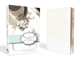 NIV, Brides Bible, Leathersoft, White, Red Letter
