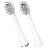 Waterpik Full Size Replacement Brush Heads for SonicFusion Flossing Toothbrush SFFB2EW, 2 Count White