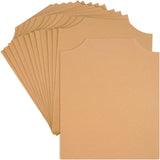 24 Pieces Shirt Cardboard 16 x 13in Brown Kraft Corrugated Pads DIY Art Supplies for Spray Paint Acrylic Painting T-Shirts DIY D