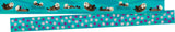 Barker Creek Sea And Sky Otters Double Sided Trimmer, 3 X 35 Inches, 12 Strips
