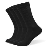 Well Knitting Diabetic Socks for Men & Women, Coolmax Medical Circulation Crew Mid Calf Socks with Seamless Toe, Non-Binding Top