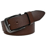 Leder Luxus Leather Belt For Men | Strong Adjustable Metal Buckle Leather Belt For Casual & Formal Wear | Classic MenS Belt For
