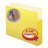 Smead Drop Front Panel Colored File Pockets (SMD74243)