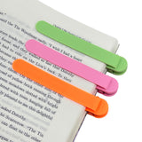 3Pcs Automatic Bookmark, Silicone Smart Book Marks for Reading Women, Men, Kids - Cute Unique Book Markers - 1 Green+1 Pink+1 Or