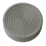 EZAHK Small Grey Grinding Stone for Sandalwood, Chandan & Turmeric | Traditional Rubbing Stone for Pooja & Skincare Use