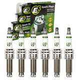 6 pc E3 Spark Plugs compatible with Jeep Wrangler 3.6L V6 2012-2022