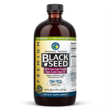Amazing Herbs Premium Black Seed Oil - Cold Pressed Nigella Sativa Aids in Digestive Health, Immune Support, Brain Function, Glu