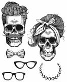 Tim Holtz Stampers Anon Cling RBBR Stamp Set WCKD HPSTR, Wicked Hipsters
