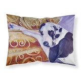 Caroline'S Treasures 7162Pillowcase Harlequin Natural Great Dane Moisture Wicking Fabric Standard Pillowcase, Large, Multicolo