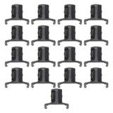 Ernst Manufacturing ERN8442 1/2 Inch Drive Dura-Pro Twist Lock Socket Clips - 15-Pack | Fits on Ernst Rail Socket Organizers | H