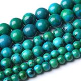 36PCS 10MM Natural Phoenix Stone Beads Round Loose Stone Beads for Jewelry Making DIY Energy Stone Healing Power Bracelet 15