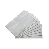 Palisade 25.6 in. x 14.8 in. Interlocking Vinyl Waterproof Wall/Backsplash Tiles for Kitchen or Bathroom in Iced Pewter (8 Pack)