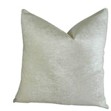 Plutus Brands Plutus Chic Stripe Aloe Handmade Throw Pillow, 22 X 22, Light Blue/Green/Cream