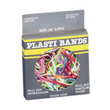 Baumgartens 21/8inch Plastibands (BAUSF5000) Assorted Colors, 200 Pieces