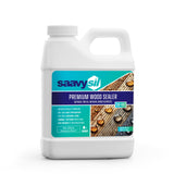 Eco-Friendly Silicone Premium Wood Waterproof Sealer - 16 oz Concentrate, Makes 1 Gallon, VOC-Free, Non-Toxic for Exterior/Inter