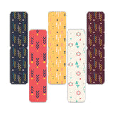 woopme Set of 5 Magnetic Line Art Design Bookmark for Book Lovers Readers Students Gift Magnetic Page Clips Folding