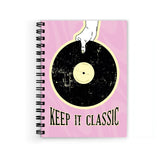 Plan To Gift Classic Music Spiral Wiro Unruled Blank Pages Notebook Diary Journal Drawing Book SizeA5(6X9 Inches) (Classic Musi