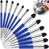 Kosiz Blending Sponge Pen Double Headed Washable Rubbing Sponge Brush Sketch Wipe Reusable Blending Stump Drawing Art Blenders f