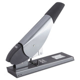 Universal Plastic/Metal HeavyDuty Stapler, 200 Sheet Capacity, Black/Graphite