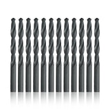 Drill America 3.45mm High Speed Steel Drill Bit (Pack of 12), DWDMM Series