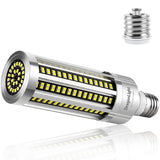 DragonLight 60W Corn LED Light Bulb Fanless (200 Watt Metal Halide/HID/HPS Replacement) E26/E39 Large Mogul Base LED Lamp 6000K