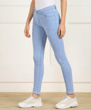 Nifty Women'S Denim Stretchable Slim Fit Jeans (Jean_Pln_Sky Blue_30)