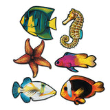 Beistle Pkgd Fish Cutouts