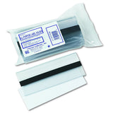 Panter Company PCM212 Clear Magnetic Label Holders, Side Load, 6 x 21/2, Clear (Pack of 10)