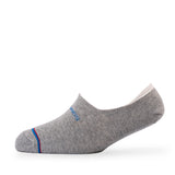 Young Wings MenS_Socks Grey Colour Cotton Fabric Stripe Free Size NoShow Length Casuals & Formals Wear Socks Pack Of 1 M1116