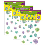 Rustic Bloom Succulents Accents, Assorted Sizes, 60 Per Pack, 3 Packs