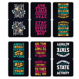 woopme Set of 6 Sweet Home Magnetic Bookmark for Book Lovers Readers Students Gift Magnetic Page Clips Folding