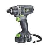 Genesis GLID12B 12Volt Cordless LiIon Impact Driver, gray