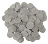 Playfully Ever After Gray Craft Felt Circles (1.5 Inch 94pc)