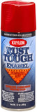 Krylon K09230007 Rust Tough Cherry Red Rust Preventive Enamel - 12 oz. Aerosol