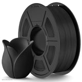 TECBEARS Matte PLA Filament 10kg, PLA Matte 3D Printer Filament 1.75mm,Dimensional Accuracy +/- 0.02mm, 1kg Spool,10 Pack, Black