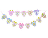 Instabuyz Happy Birthday Banner/Birthday Party Flag for Decoration Pink