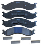 Bendix Premium SBM557 Semi-Metallic Front Brake Pads for Ford E-250 Econoline 1994-1992, E-350 Econoline 1994-1992, E-350 Econol